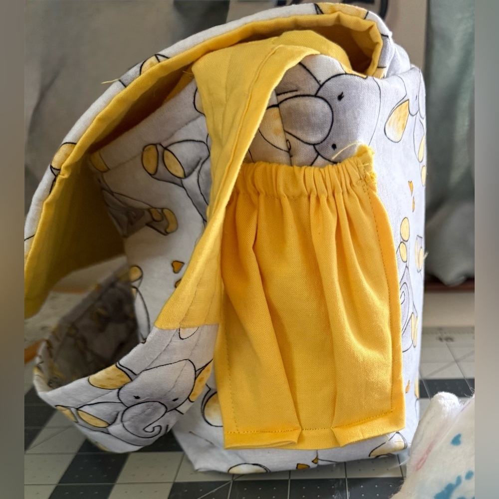 DIY handcrafted kids diaper bag set - Picture 5 of 5
